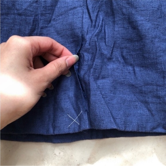 Ann Taylor Chambray Pencil Dress - Picture 8 of 8